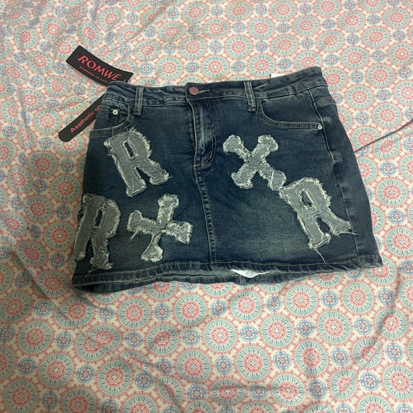 ROMWE Dresses & Skirts - Denim Skirt